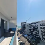 Sole 5 By Wave - Luxury 60mp Cu Terasa Si La Mare, Acces Direct Pe Plaja Ohiohi Beach- Mamaia Nord - Restaurant, Parcare Gratuita *