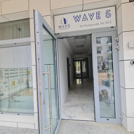Sole 5 By Wave - Luxury 60mp Cu Terasa Si La Mare, Acces Direct Pe Plaja Ohiohi Beach- Mamaia Nord - Restaurant, Parcare Gratuita 아파트 Năvodari