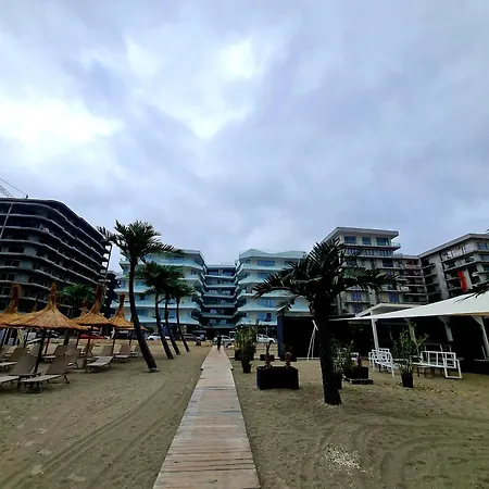 아파트 Sole 5 By Wave - Luxury 60mp Cu Terasa Si La Mare, Acces Direct Pe Plaja Ohiohi Beach- Mamaia Nord - Restaurant, Parcare Gratuita *