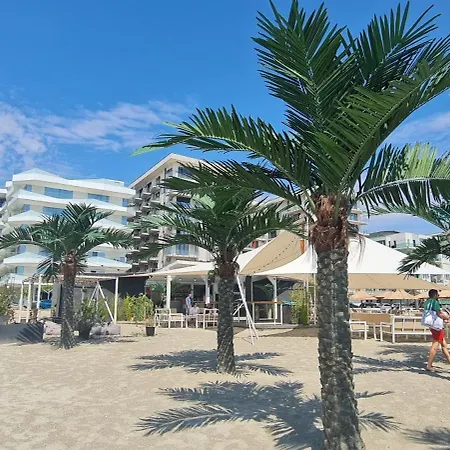 Apartmán Sole 5 By Wave - Luxury 60mp Cu Terasa Si La Mare, Acces Direct Pe Plaja Ohiohi Beach- Mamaia Nord - Restaurant, Parcare Gratuita *