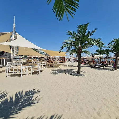 Sole 5 By Wave - Luxury 60mp Cu Terasa Si La Mare, Acces Direct Pe Plaja Ohiohi Beach- Mamaia Nord - Restaurant, Parcare Gratuita * Năvodari