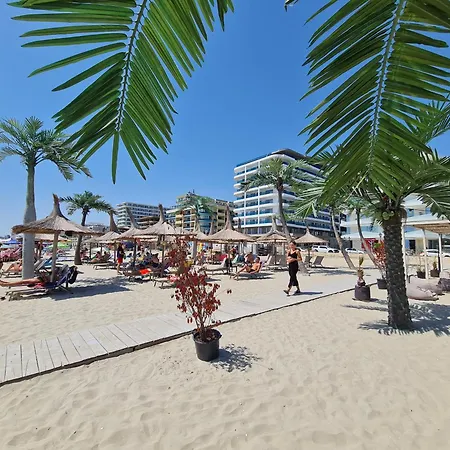 Sole 5 By Wave - Luxury 60mp Cu Terasa Si La Mare, Acces Direct Pe Plaja Ohiohi Beach- Mamaia Nord - Restaurant, Parcare Gratuita 아파트 *