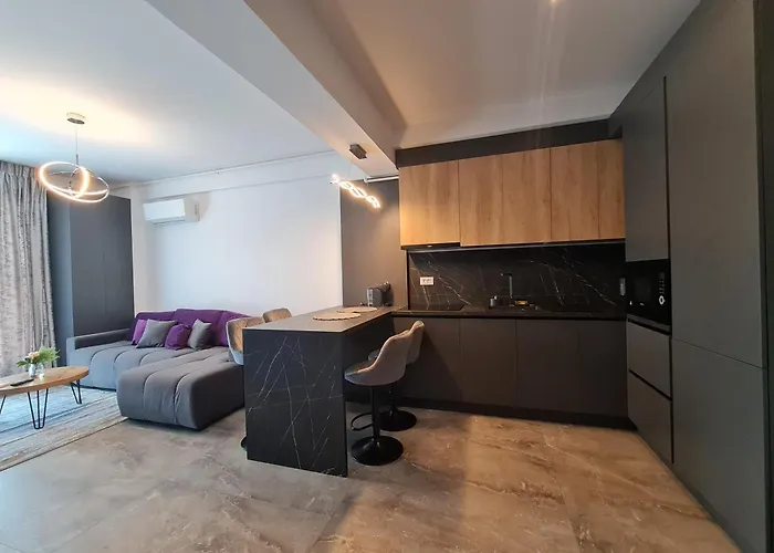 Sole 5 By Wave - Luxury 60mp Cu Terasa Si La Mare, Acces Direct Pe Plaja Ohiohi Beach- Mamaia Nord - Restaurant, Parcare Gratuita Διαμέρισμα