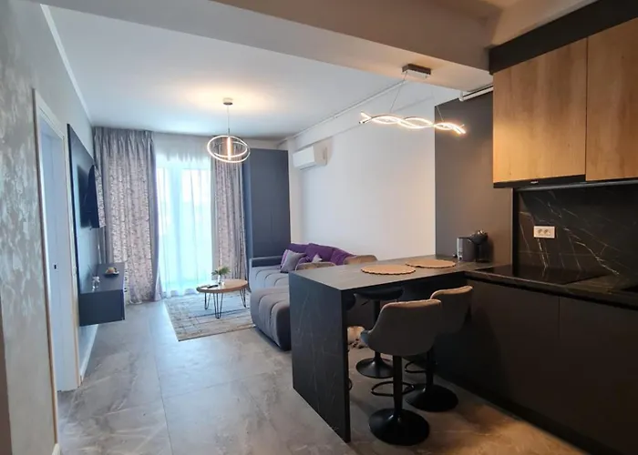 Διαμέρισμα Sole 5 By Wave - Luxury 60mp Cu Terasa Si La Mare, Acces Direct Pe Plaja Ohiohi Beach- Mamaia Nord - Restaurant, Parcare Gratuita Năvodari