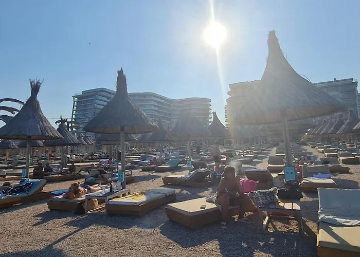 Sole 5 By Wave - Luxury 60mp Cu Terasa Si La Mare, Acces Direct Pe Plaja Ohiohi Beach- Mamaia Nord - Restaurant, Parcare Gratuita Διαμέρισμα *