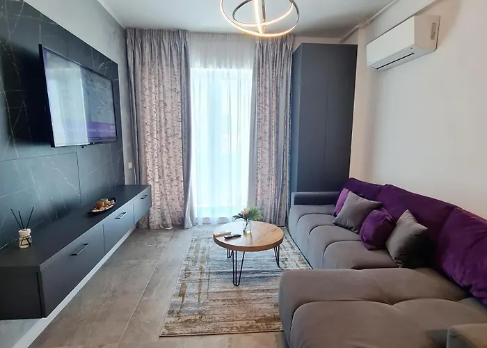 Sole 5 By Wave - Luxury 60mp Cu Terasa Si La Mare, Acces Direct Pe Plaja Ohiohi Beach- Mamaia Nord - Restaurant, Parcare Gratuita Διαμέρισμα