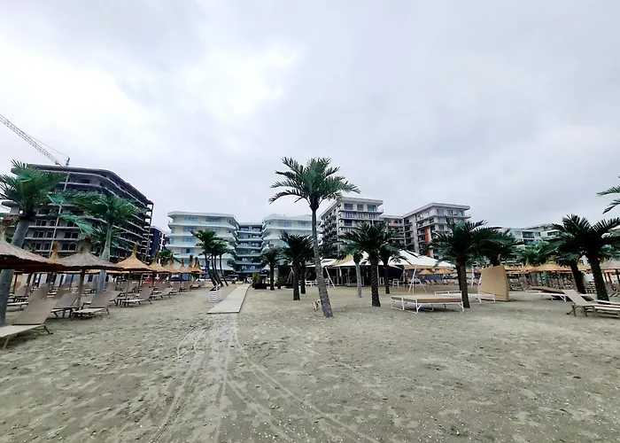 Διαμέρισμα Sole 5 By Wave - Luxury 60mp Cu Terasa Si La Mare, Acces Direct Pe Plaja Ohiohi Beach- Mamaia Nord - Restaurant, Parcare Gratuita *