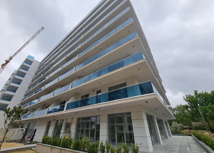 Sole 5 By Wave - Luxury 60mp Cu Terasa Si La Mare, Acces Direct Pe Plaja Ohiohi Beach- Mamaia Nord - Restaurant, Parcare Gratuita Năvodari