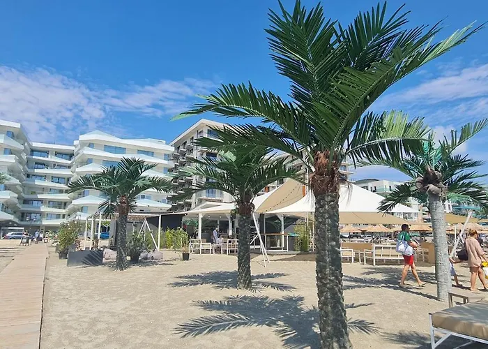 Διαμέρισμα Sole 5 By Wave - Luxury 60mp Cu Terasa Si La Mare, Acces Direct Pe Plaja Ohiohi Beach- Mamaia Nord - Restaurant, Parcare Gratuita *