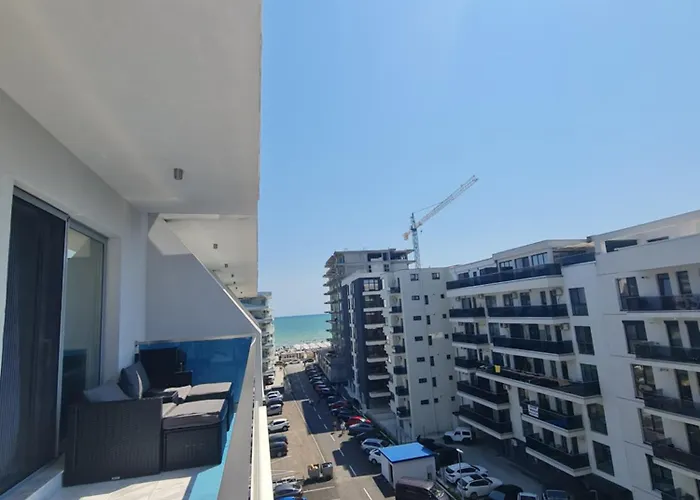 Sole 5 By Wave - Luxury 60mp Cu Terasa Si La Mare, Acces Direct Pe Plaja Ohiohi Beach- Mamaia Nord - Restaurant, Parcare Gratuita *