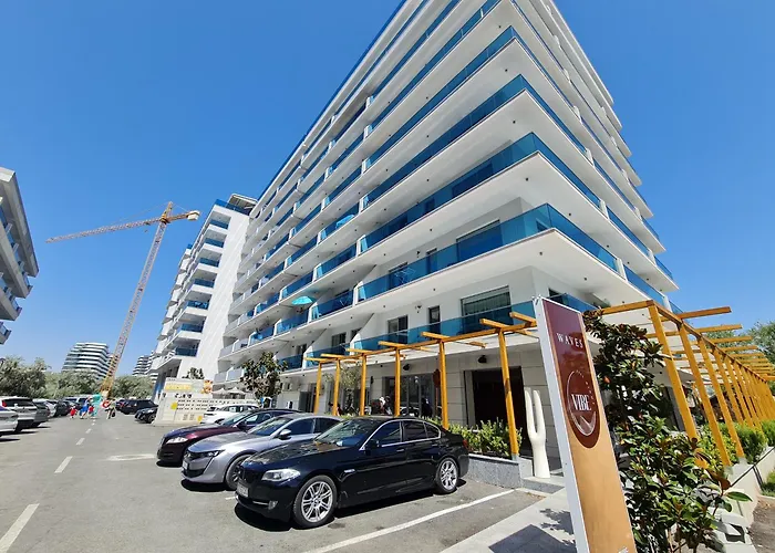 Διαμέρισμα Sole 5 By Wave - Luxury 60mp Cu Terasa Si La Mare, Acces Direct Pe Plaja Ohiohi Beach- Mamaia Nord - Restaurant, Parcare Gratuita Năvodari